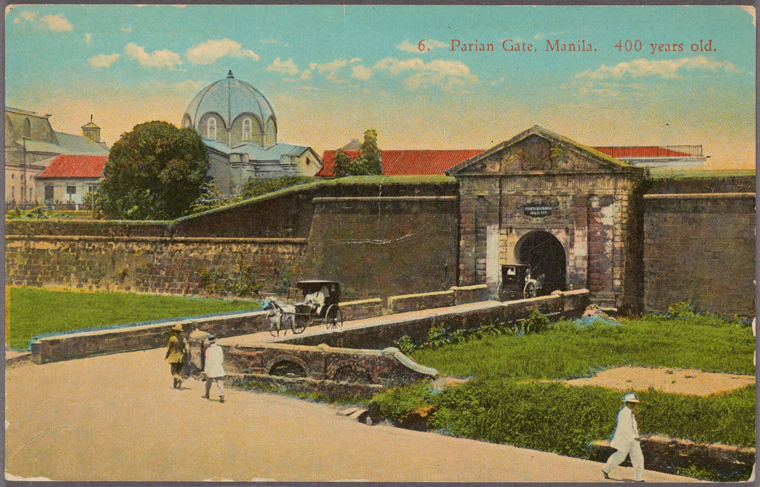 Parian Gate, Manila. 400 years old.